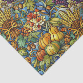 Luxe Kleurrijke Oogst Tissuepapier (Detail)