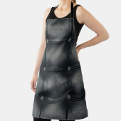 Luxe knooplederen textuur schort (Insitu)