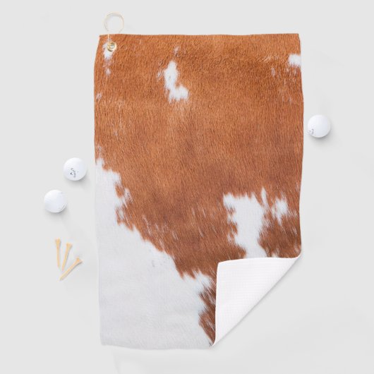 Luxe Koeienhuid Animal Skin Golfhanddoek (Insitu)