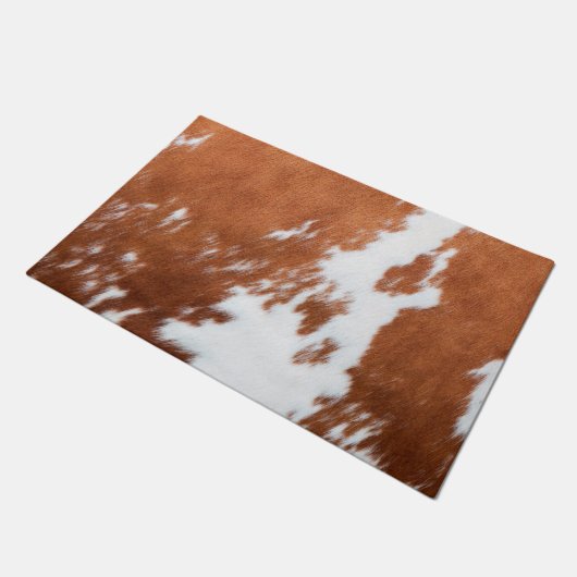 Luxe Koeienhuid Animal Skin Print Deurmat (Schuin)