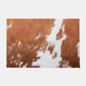 Luxe Koeienhuid Animal Skin Print Deurmat (Voorkant)