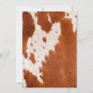 Luxe Koeienhuid Animal Skin Print Sierkussen Kaart