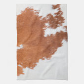 Luxe Koeienhuid Animal Skin Print Theedoek (Verticaal)