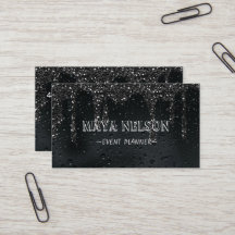 Luxe koele regenachtige zwarte achtergrond