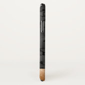 Luxe koper en zwart gemarmerd patroon Case-Mate iPhone case (Achterkant / rechts)