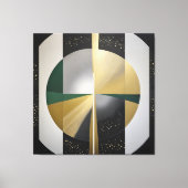 Luxe Kosmische Geometrie Canvas Afdruk (Voorkant)