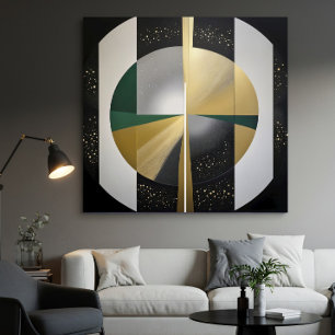 Luxe Kosmische Geometrie Poster