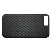 Luxe, krachtig koolstofvezel Textielpatroon Case-Mate iPhone Case (Achterkant (Horizontaal))