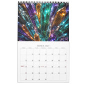 Luxe Kristal Diepte 3D 2027 Agenda Kalender (Mar 2027)