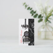 Luxe  Kroonluchter Boutique Visitekaartjes (Staand voorkant)