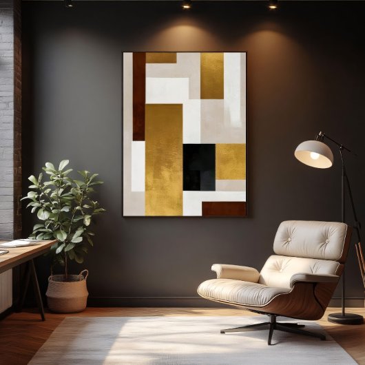 Luxe Kubussen Poster