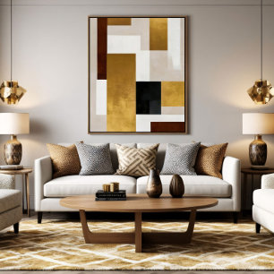 Luxe kubussen poster