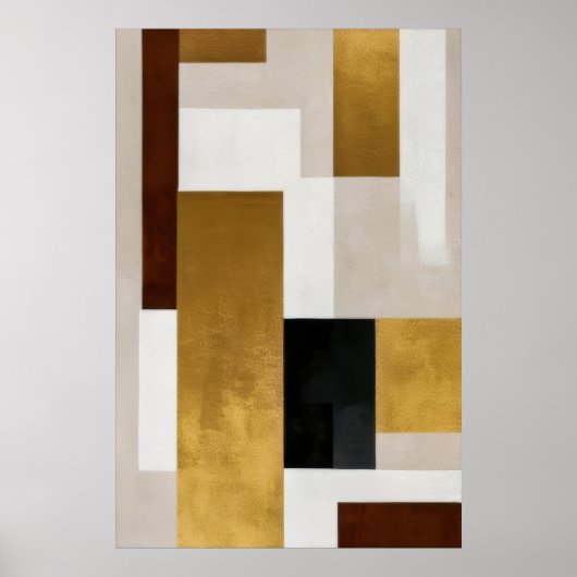 Luxe Kubussen Poster (Voorkant)
