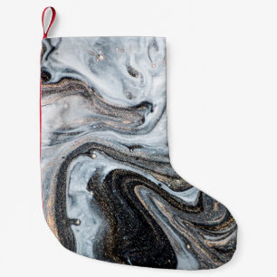 Luxe kunst in oostelijke stijl. Goudzwijn Kleine Kerstsok
