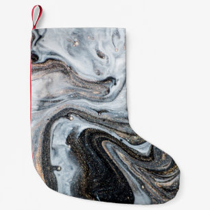 Luxe kunst in oostelijke stijl. Goudzwijn Kleine Kerstsok