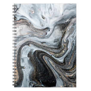 Luxe kunst in oostelijke stijl. Goudzwijn Notitieboek