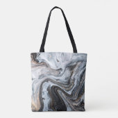 Luxe kunst in oostelijke stijl. Goudzwijn Tote Bag (Achterkant)
