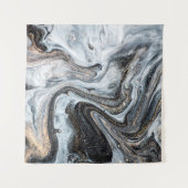 Luxe kunst in oostelijke stijl. Goudzwijn Wandkleed (Voorkant)