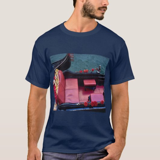 Luxe kustgondel in Venetië T-shirt (Voorkant)