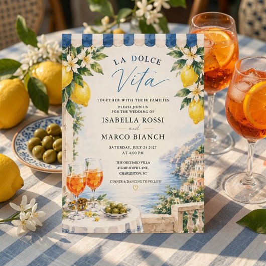 Luxe La Dolce Vita Amalfikust Kaart