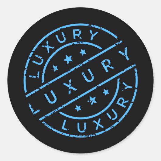 Luxe Labelstickers Ronde Sticker (Voorkant)