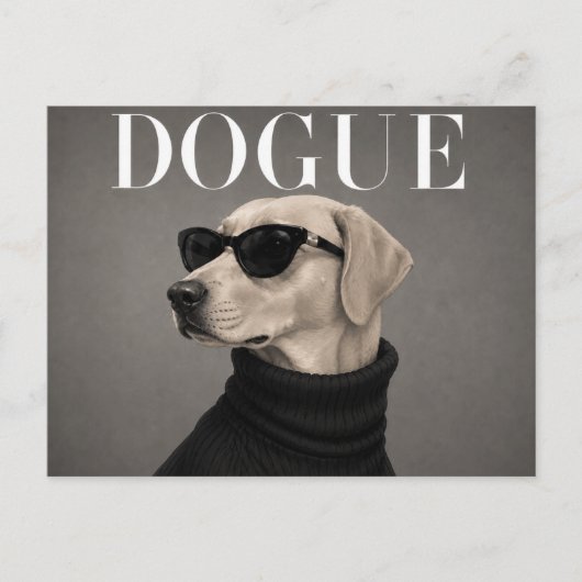 Luxe Labrador Retriever Briefkaart (Voorkant)