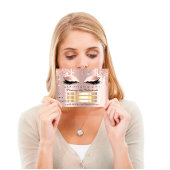 Luxe Lashes Blush Drids Makeup Certificate Gift Kaart