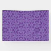 Luxe Lavendel Feestbanner Decoratie Spandoek (Horizontaal)