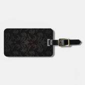 luxe leder ziet er uit bagagelabel (Voorkant horizontaal)