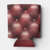 Luxe lederen bank bekleding blikjeskoeler (Achterkant)