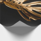Luxe lederen knopstoel textuur cadeaupapier (Hoek)
