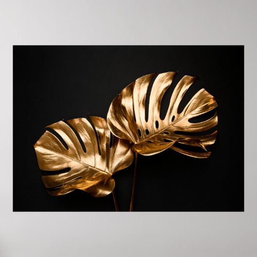 Luxe lederen knopstoel textuur poster (Voorkant)