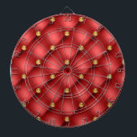 Luxe lederen textiel, van rood en gouddiamant dartbord<br><div class="desc">Rood en gouddiamant Ledertextiel Luxury Golden Jewel Speciaal Gift - U kunt ook jouw tekst / naam / meer toevoegen - Maak uw speciale cadeautje - Resize tekst / elementen en verwijder deze met het gereedschap Aanpassing! Ontwerp door MIGNED. Zie mijn andere projecten/design en schilderijen. Je kunt ook mijn design...</div>