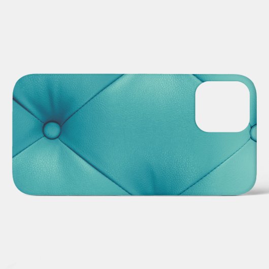 Luxe lederen textuurmeubelen met maar Case-Mate iPhone case (Achterkant (horizontaal))