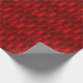 Luxe leer: geknoopte textuur elegantie. cadeaupapier (Hoek)