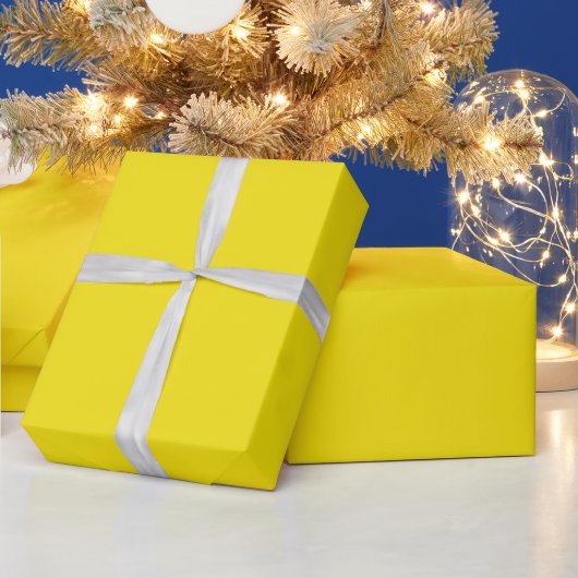 Luxe Lemon Cadeaupapier (Feestdagen)