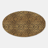 Luxe Leopard Envelope Seal Sticker Leopard (Voorkant)