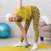 Luxe leopard-printer leggings