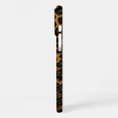 Luxe Leopard-Python Fusion Print iPhone Hoesje (Linkerkant)