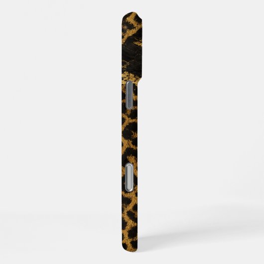 Luxe Leopard-Python Fusion Print iPhone Hoesje (Rechterkant)