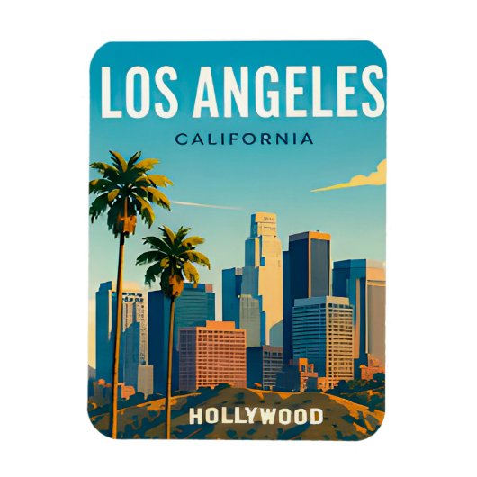 Luxe Levensstijl in Los Angeles Magneet (Verticaal)
