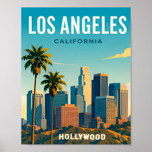 Luxe Levensstijl in Los Angeles Poster