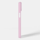 Luxe lichtroze telefoonhoesje met aangepaste naam. Case-Mate iPhone case (Achterkant / Rechts)