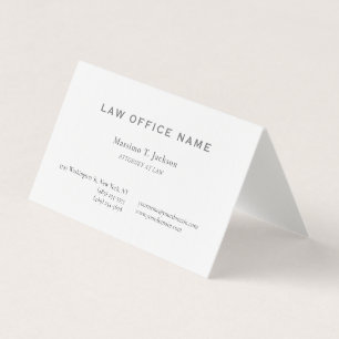 Luxe Linen Advocaat Juridisch Kantoor Visitekaartje