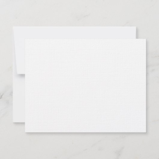 Luxe linnen elegant handschrift Sjabloon goud (Achterkant)