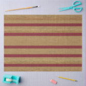 Luxe linnen modern Bourgogne gouden Collectie Tissuepapier (Craft)