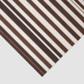 Luxe linnen Modern bruin wit textuur Collectie Tissuepapier (Detail)