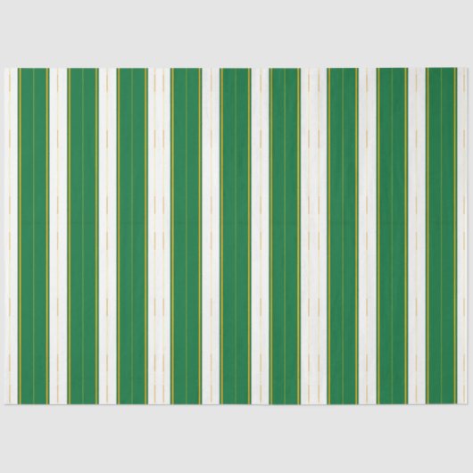 Luxe linnen Modern groen goud textuur Collectie Tissuepapier (Voorkant)