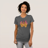 Luxe Lipstick Kiss T-shirt (Voorkant volledig)