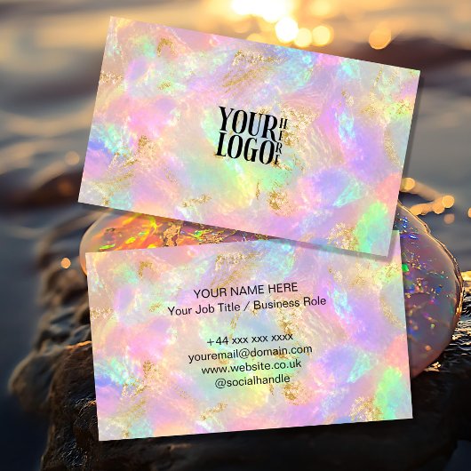Luxe Logo Zakelijke Visitekaartje Template |